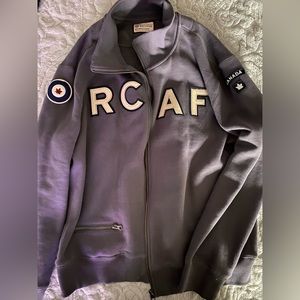 Red Canoe full zip grey jacket RCAF